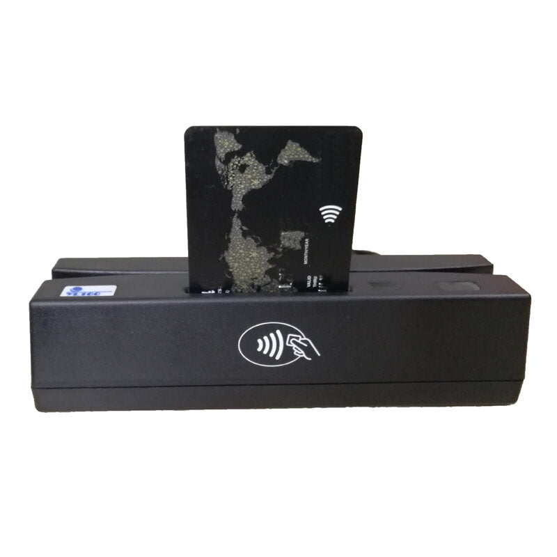 4-in-1 Magnetic Stripe Credit Card EMV IC Chip RFID PSAM Card Reader/Writer Duplicator