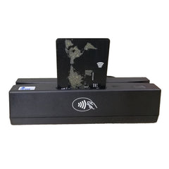 4-in-1 Magnetic Stripe Credit Card EMV IC Chip RFID PSAM Card Reader/Writer Duplicator
