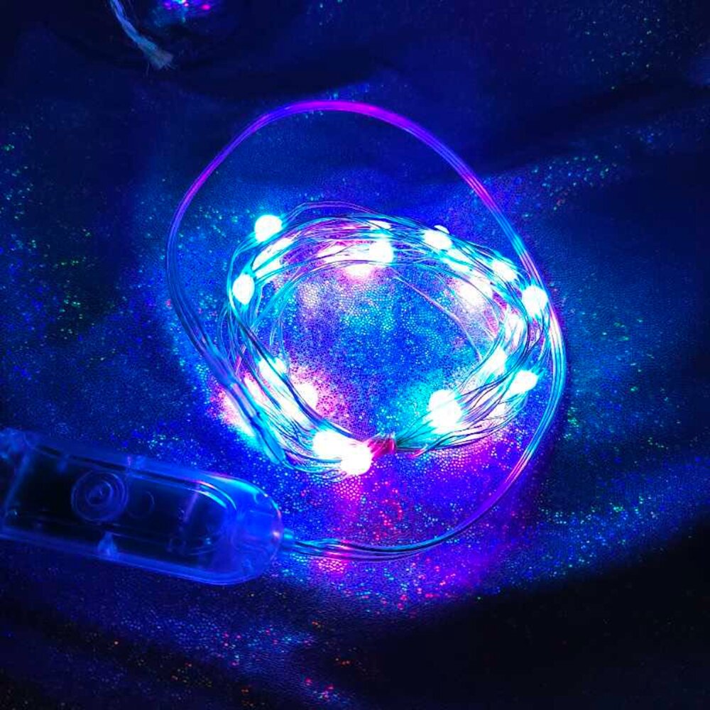 10M 33FT USB RGB LED String Light with Built-in IC, 12 Modes Remote Control for Christmas, Home, Party Decor