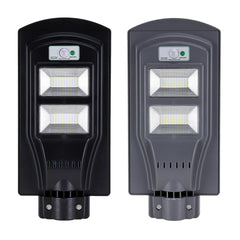 40W Solar Street Light Outdoor, PIR Motion Sensor, Waterproof LED, Auto ON/OFF, Courtyard Deck Night Lighting