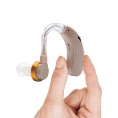 Mini Invisible Hearing Aid - Inner Ear Sound Amplifier with Volume Control for Elderly