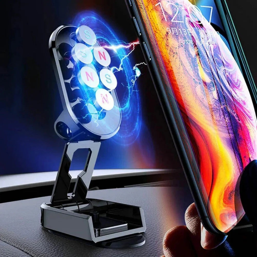 Strong Magnetic 360 Degree Car Phone Holder for iPhone 14, Samsung S21, Huawei Mate 50, OnePlus 9 Pro