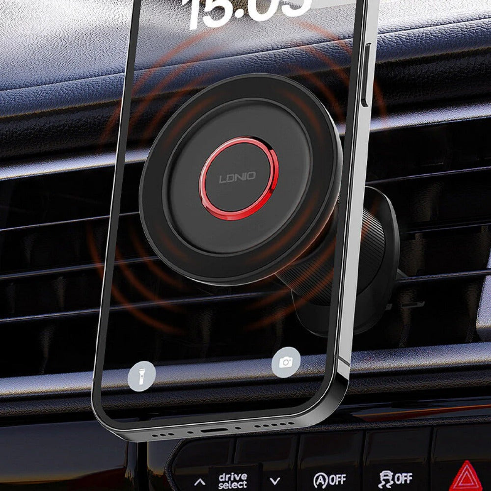 Magnetic Car Phone Holder Air Vent Mount for iPhone, Huawei, Xiaomi, Samsung