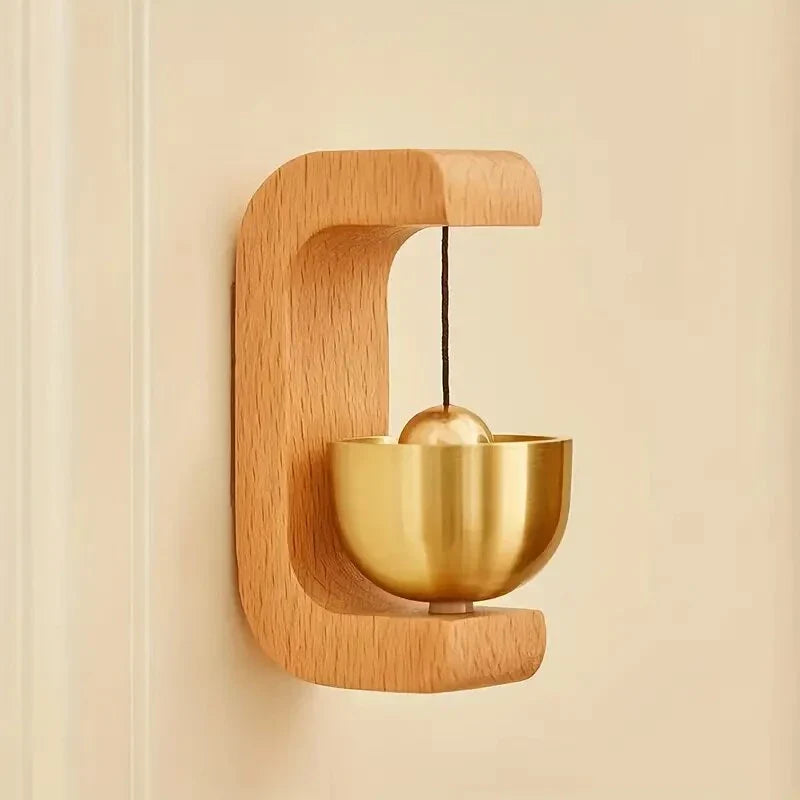 Shopkeepers Brass Bell for Doors: Multifunctional, Easy Install on Wall/Entrance