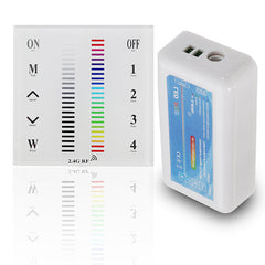 DC12-24V 2.4G Touch Switch Remote + RGB LED Controller for Strip Lights