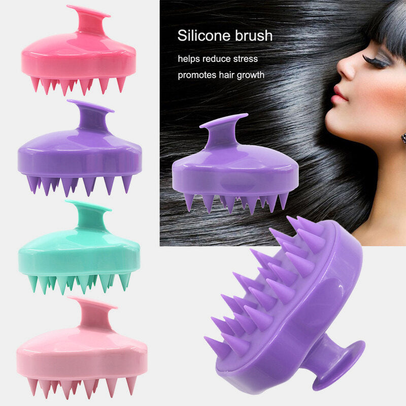 Hair Scalp Massager Shampoo Brush - Remove Dandruff & Promote Hair Growth