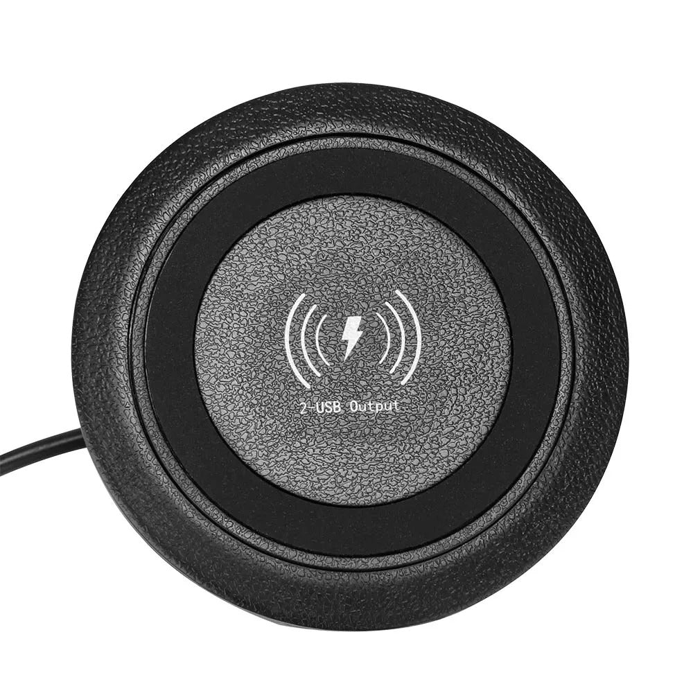 30W Fast Wireless Charger with USB Port for iPhone & Xiaomi Phones