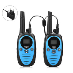 Waterproof Mini Kids Walkie Talkie - 22 Channels, Dual Band, Handheld Two-Way Radio, Pack of 2