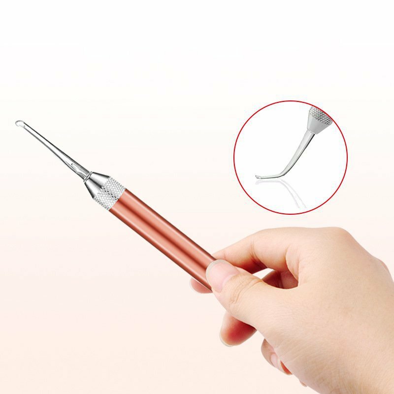 LED Flashlight Ear Cleaner Earpick - Earwax Removal Tool for Ears Care