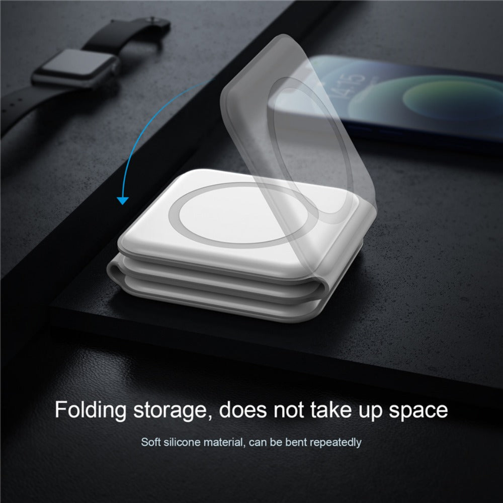 Fast Wireless Charger Pad for iPhone 15, Samsung S23, Huawei Mate60, AirPods, Watch