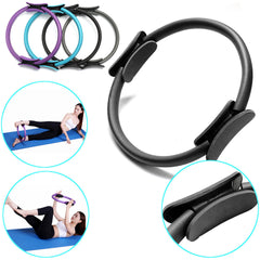 Dual Pilates Ring for Body Beauty, Sports Fitness, and Yoga Exercises - Yoga Circle Exercise Tools