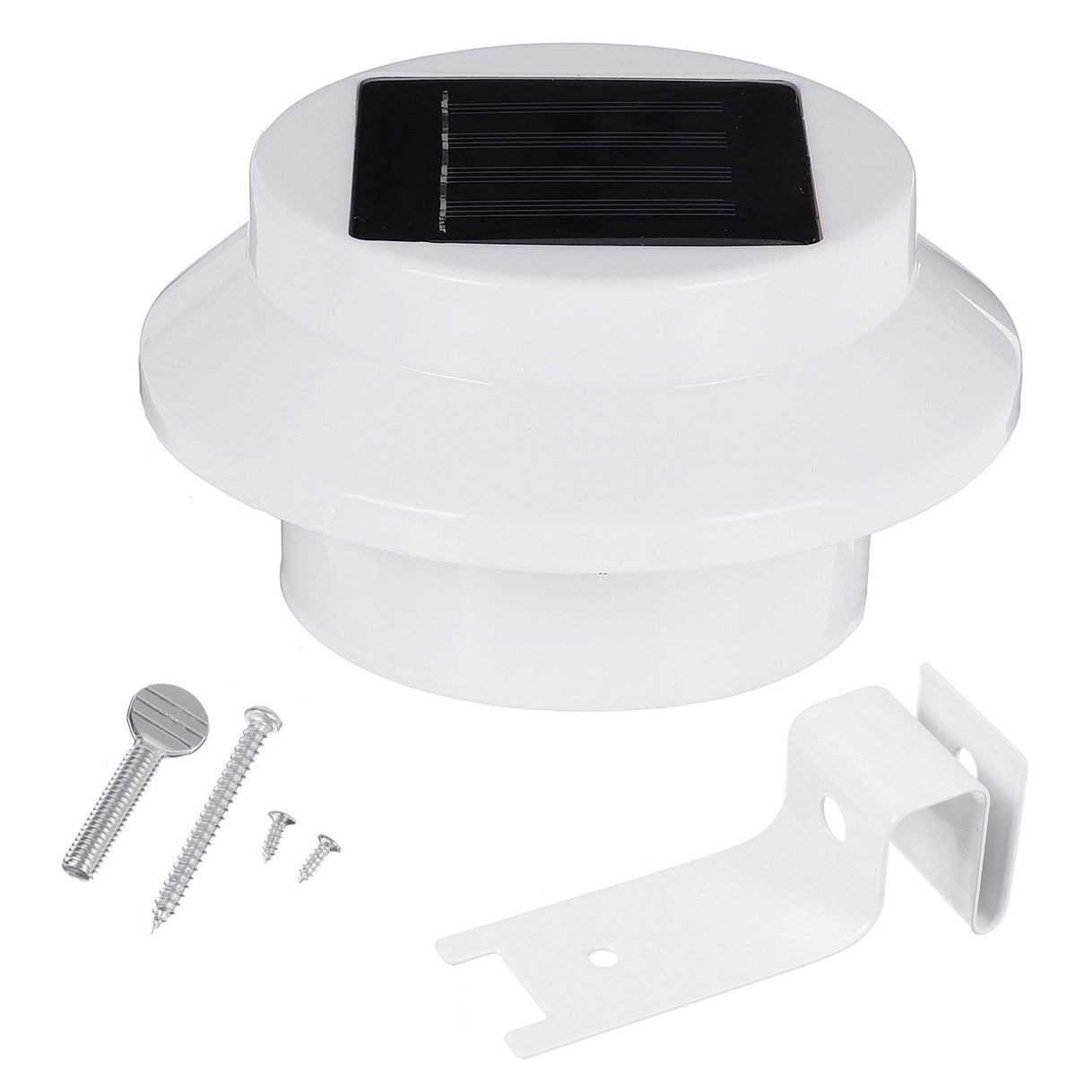 Solar Powered LED Fence Light - Waterproof Outdoor Wall Lamp for Garden, Corridor, Street