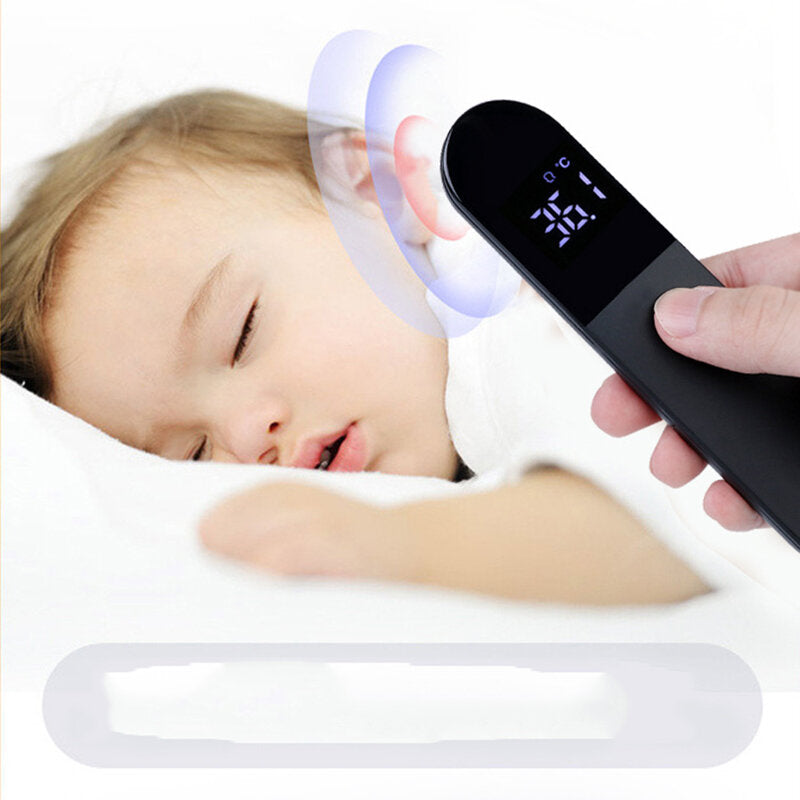 Non-contact Infrared Forehead Thermometer for Adults and Children - Digital LED Medical Fever Measurement Tool