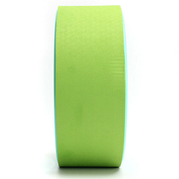 Yoga Wheel TPE Foam Roller for Back Massage, Physio, Gym, and Waist Shaping