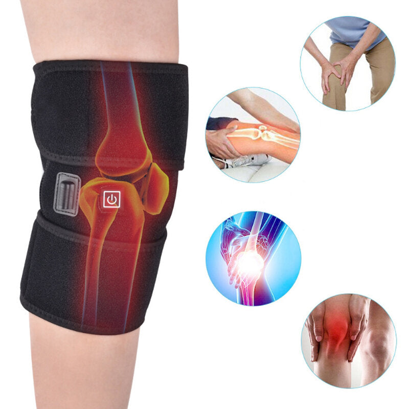 10W Far Infrared Heating Knee Massager with Thermal Vibration Physiotherapy