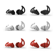 9th Gen Soft Silicone Waterproof Earplugs - Anti-Noise, Protective for Travel, Sleep, Snoring