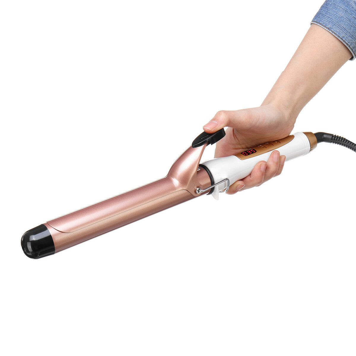 Electric Rotating Ceramic Hair Curler Wand - Salon Quality Hair Wave Tool