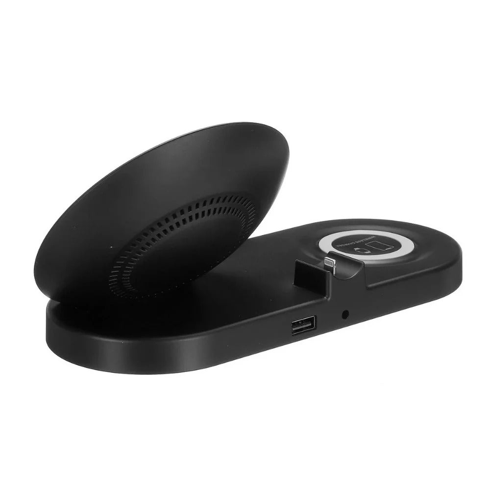 5-in-1 Qi Wireless Charger for iPhone 13, Apple Watch 7, and AirPods Pro