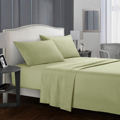 Luxury Hotel Comfort Bed Sheets Set - Deep Pockets, Wrinkle & Fade Resistant, Hypoallergenic, Includes Pillow Cases