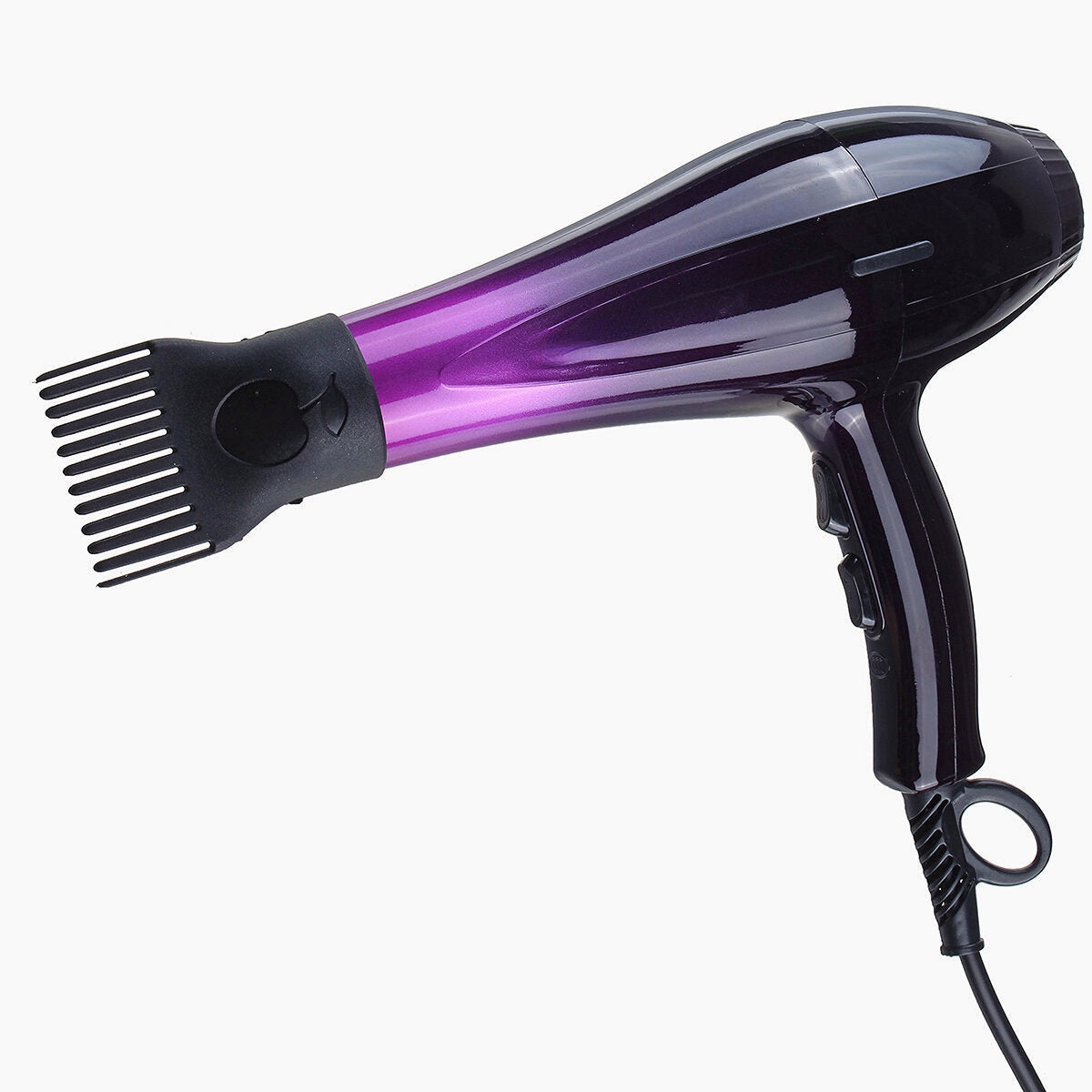 2000W High Concentration Ion Hair Dryer with 3 Heat Settings, 2 Speeds, and 8 Accessories