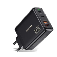 100 W GaN 4-Port USB PD-Schnellladegerät, kompatibel mit iPhone, Samsung, Huawei