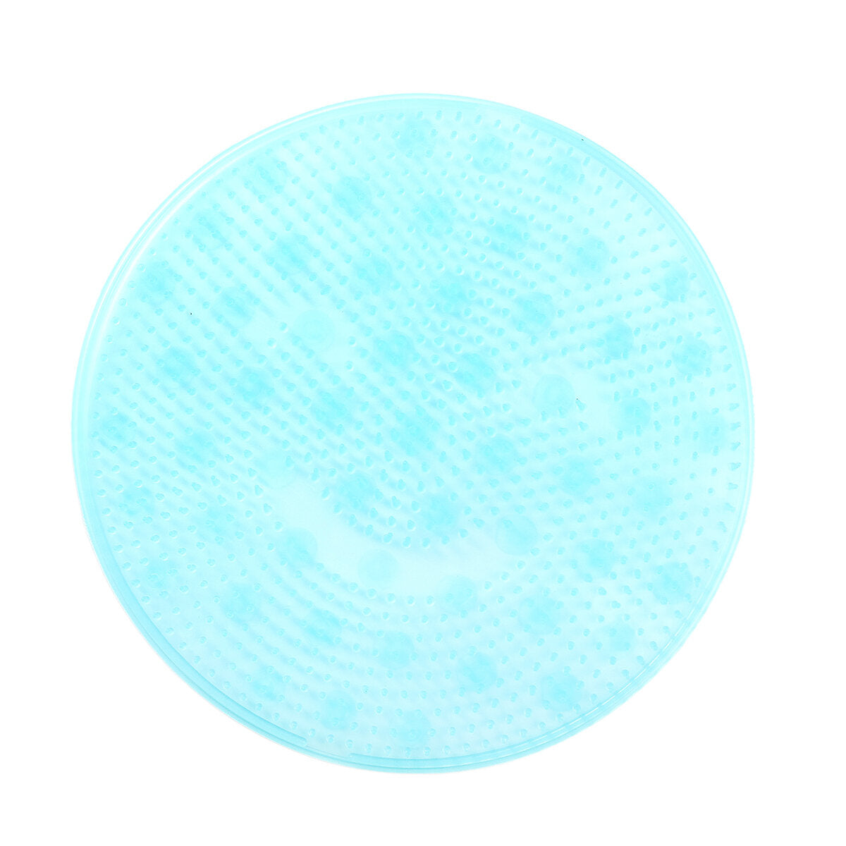 Silicone Bathroom Floor Mat with Suction Cups - Massage & Exfoliation Shower Pad