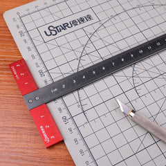 High Precision Aluminum T-Square 170x85mm, 3mm Thick - CNC Crafted for Woodworking