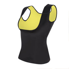 Women's Neoprene Slimming Sweat Vest - Tummy Control Body Shaper & Fat Burner Shapewear Tracksuit