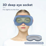 3D Electric Steam Eye Mask with Hot Compress, Smart Timing, Sleep Shade, Relieves Eye Fatigue