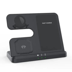 3-in-1-Wireless-Ladeständer für Samsung Galaxy S23/S22/S21/S20/Note/Watch/Buds - 15-W-Schnellladestation