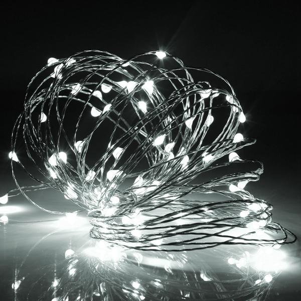 10M 100 LED USB Copper Wire Fairy Lights for Christmas Party Decor