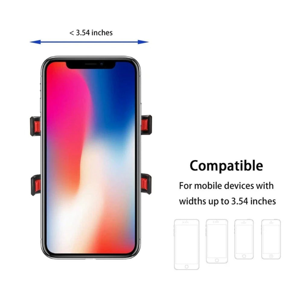 360 Grad drehbare Autotelefonhalterung für iPhone, Samsung, Xiaomi - Universeller Ständer für Armaturenbrett und Windschutzscheibe