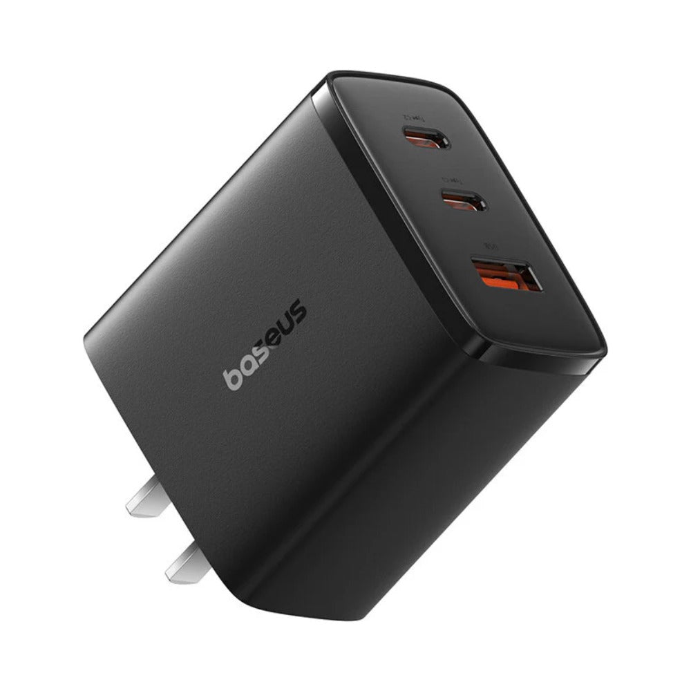 65W 3-Port USB PD Fast Charger for iPhone, Samsung, Xiaomi