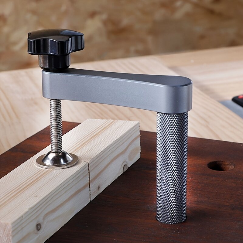 19mm/20mm Quick Action Bench Dog Clamp - Adjustable Woodworking Hold Down Tool