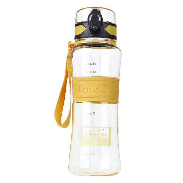 Leak-proof High Capacity Sport Water Bottle with Seal Nozzle, Cover, and Filter for Bicycle Travel