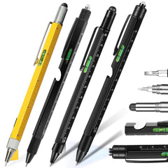 9-in-1 Multi-Tool Stylus Pen: Perfect Gift for DIY Enthusiasts & Handymen
