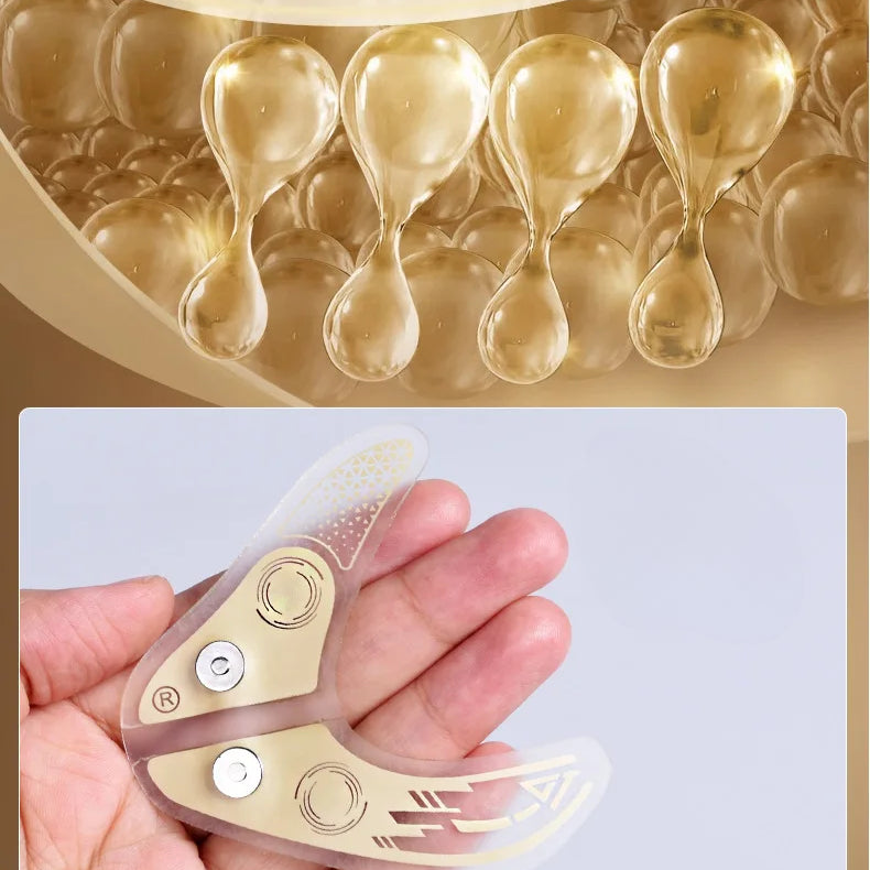 EMS Eye Mask Patch, Facial Massager for Lifting, Fatigue Relief, and Reducing Dark Circles & Eye Bags