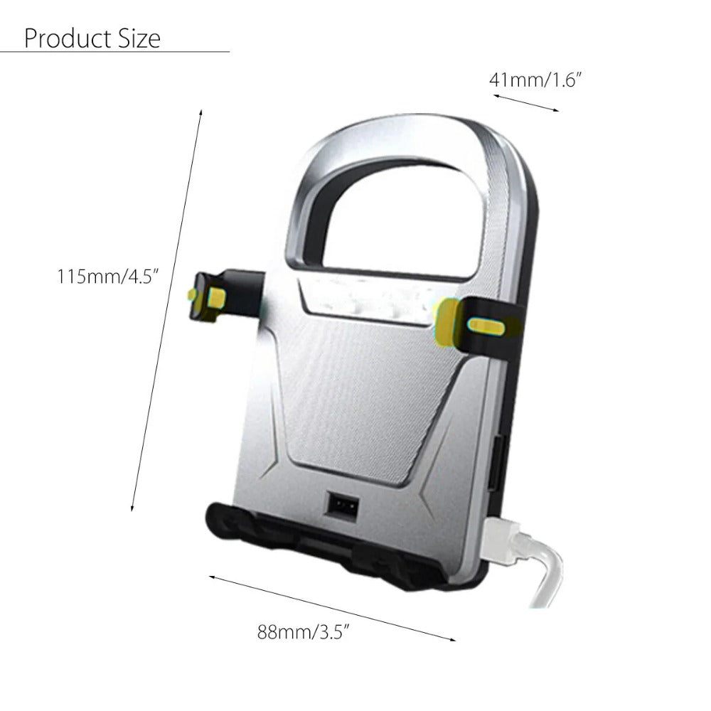 Smart Auto USB IR Motion Auto Lüftungshalterung &amp; Ladegerät für Smartphones