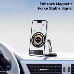 15W kabelloser magnetischer Autoladegerätehalter für iPhone 15/14/13, Huawei, Xiaomi, Oppo