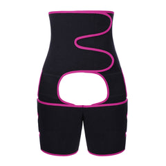 Neoprene High Waist Thigh Shaper Slimmer Wrap - Thermo Trainer Sport Waist Protective Accessories