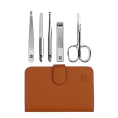 Stainless Steel Nail Clippers Set - Includes Beauty Scissors, Tweezers, and Curette - Durable and High-Quality