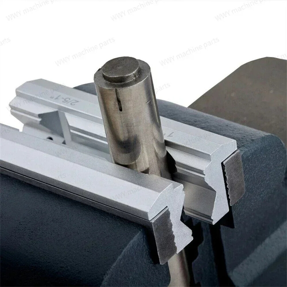 2PCS Magnetic Vise Jaws - Bench Vice Pads for Milling, Pipe Gripping, and Clamping