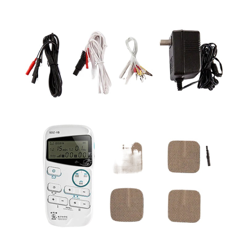 Dual Channel TENS Pulse Massager for Pain Relief & Muscle Recovery - Electronic Acupuncture Treatment