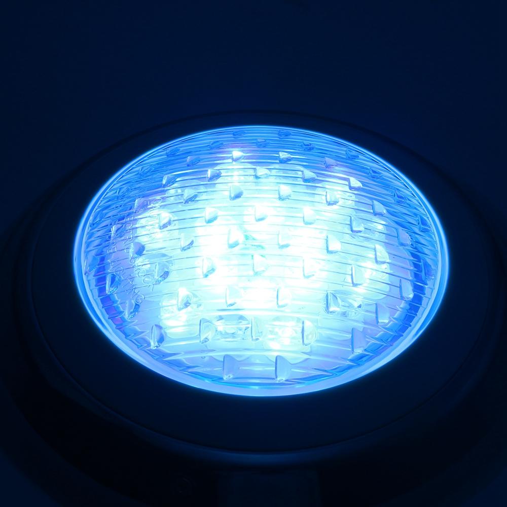 54W RGB Remote Control LED Pool Light - Waterproof, Wall Mounted, Underwater Night Light