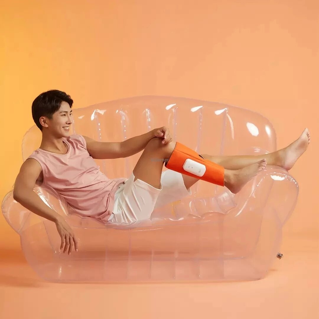 Graphene Airbag Wave Leg Massager with Smart Hot Compress & Temperature Control for Muscle Relaxation