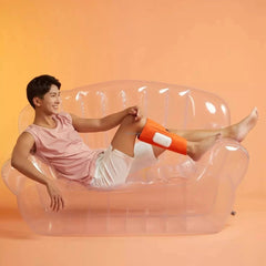 Graphene Airbag Wave Leg Massager with Smart Hot Compress & Temperature Control for Muscle Relaxation