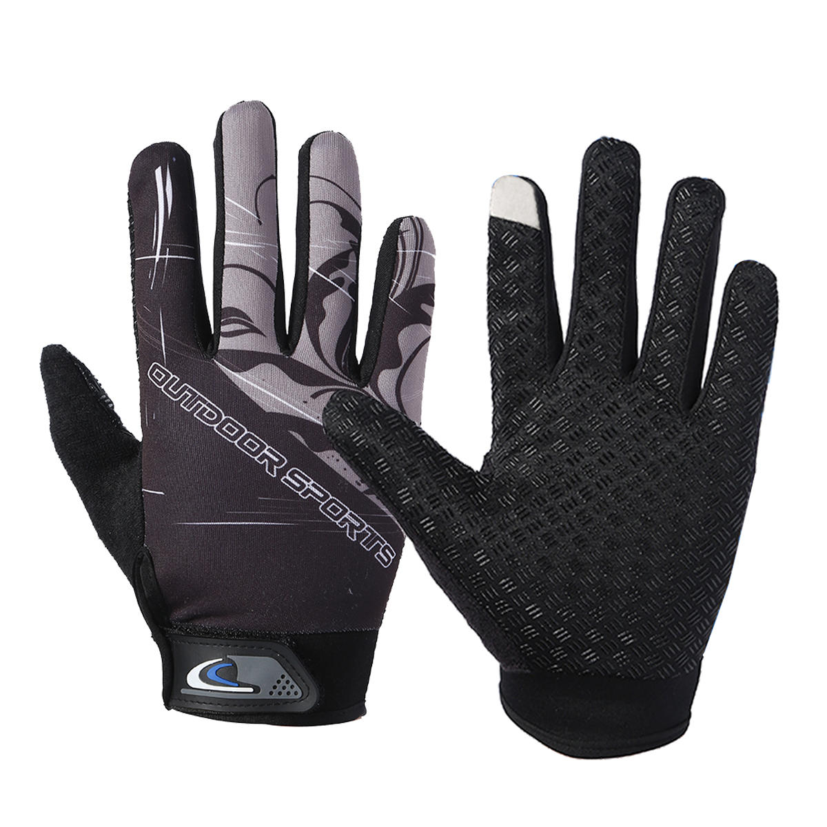 Windproof Touch Screen Gloves - Breathable, Warm, Full Finger Winter Gloves for Outdoor Riding & Motorcycle Sports