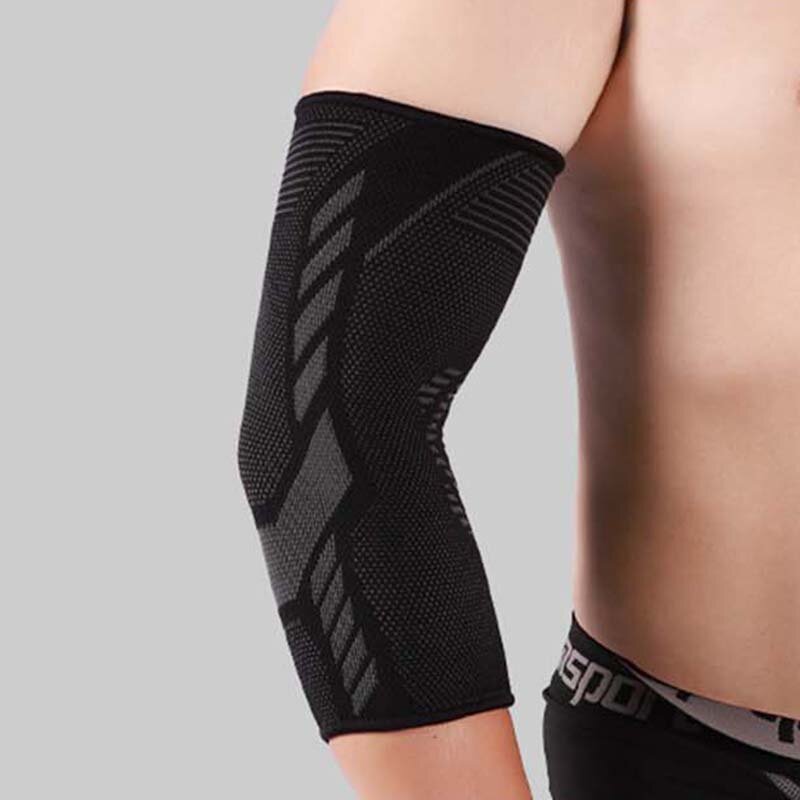 Kompressions-Ellenbogenbandage aus elastischem Nylon für Basketball und Volleyball – 1 Stück