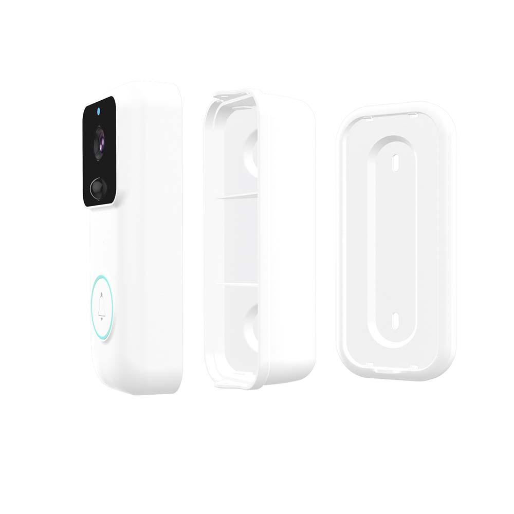 1080p HD Smart Doorbell Camera - Wireless WiFi, Two-Way Audio, IP Doorbell, Home Security with App Control