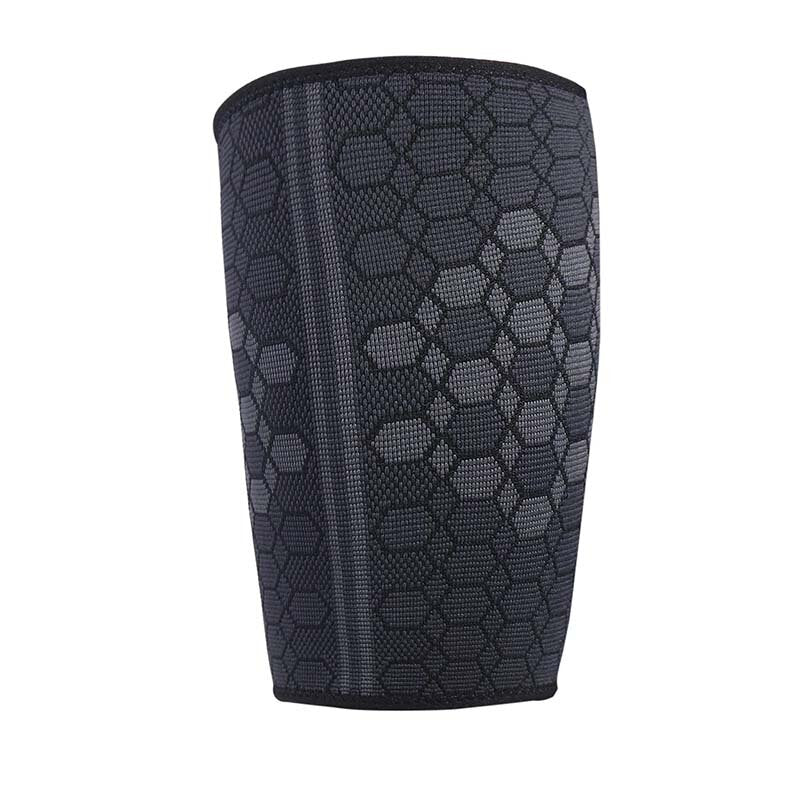 Knitted Compression Thigh Sleeves for Running, Fitness, Muscle Strain Support, and Leg Protection